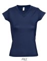 Dames  T-shirt Sols V-Neck Victory French Navy